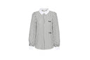 TOMAS CLASSIC COLLARED BLOUSE - NOIR