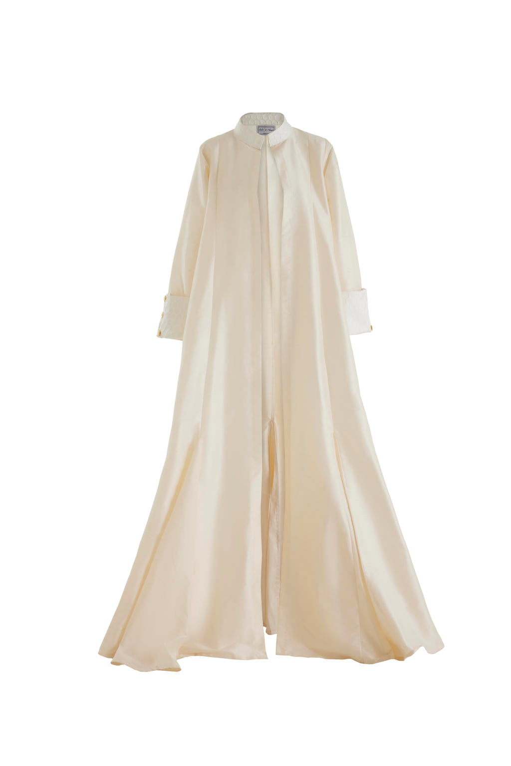 ARAM DESIGNSDEEM KAFTAN ABAYA DRESS, COLOR IVORY – Moksyz