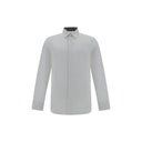 Burberry White Elastane Dress Shirt