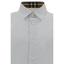 Burberry White Elastane Dress Shirt