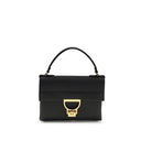 Coccinelle Black Calf Leather Bos Taurus Handbag