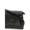 Coccinelle Black Calf Leather Bos Taurus Shoulder Bag