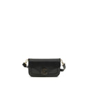 Coccinelle Black Calf Leather Bos Taurus Shoulder Bag