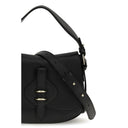 Coccinelle Black Calf Leather Bos Taurus Shoulder Bag
