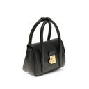 Coccinelle Black Calf Leather Bos Taurus Handbag