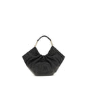 Coccinelle Black Calf Leather Bos Taurus Shoulder Bag