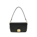 Coccinelle Black Calf Leather Bos Taurus Shoulder Bag