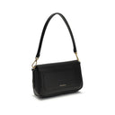 Coccinelle Black Calf Leather Bos Taurus Shoulder Bag