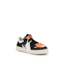 Off-White Multicolor Cotton Low Top Sneakers