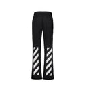 Off-White Black Cotton Athletic Pants
