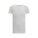 Brunello Cucinelli White Cotton T-Shirt