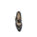 Chloé Black Calf Leather Bos Taurus Ballet Flats