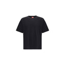 Diesel Black Cotton T-Shirt