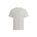 Burberry Cream Cotton T-Shirt