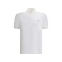 Brunello Cucinelli White Cotton Polo Shirt