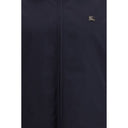 Burberry Blue Polyester Jackets And Coat
