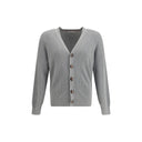 Brunello Cucinelli Gray Cotton Cardigan