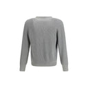 Brunello Cucinelli Gray Cotton Cardigan