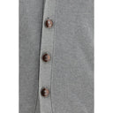 Brunello Cucinelli Gray Cotton Cardigan