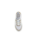 Chloé White Calf Leather Bos Taurus Athletic Sneakers