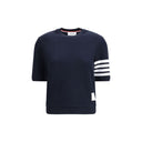 Thom Browne Blue Cotton Sportswear