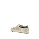 Golden Goose White Calf Leather Bos Taurus Low Top Sneakers
