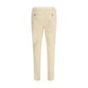Brunello Cucinelli Cream Cotton Pants