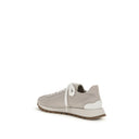 Brunello Cucinelli Gray Rubber Platform Sneakers