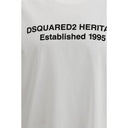 Dsquared² White Cotton T-Shirt