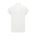 Brunello Cucinelli White Elastane T-Shirt