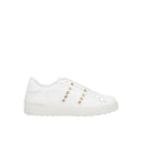 Valentino Garavani White Calfskin Low Top Sneakers