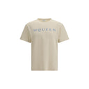 Alexander McQueen Cream Cotton T-Shirt