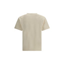 Alexander McQueen Cream Cotton T-Shirt