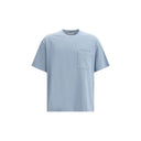 Marni Light Blue Cotton T-Shirt