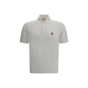 Brunello Cucinelli White Cotton Polo Shirt