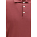 Brunello Cucinelli Multicolor Cotton Polo Shirt