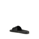 Valentino Garavani Black Rubber Sandals