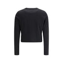 Loulou De Saison Black Cotton Long Sleeve T-Shirt