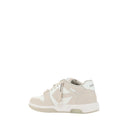 Off-White Beige Rubber Low Top Sneakers