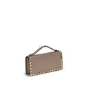Valentino Garavani Beige Calf Leather Bos Taurus Wallet