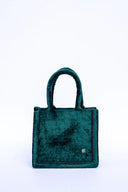 JUST BAG - Green Silk Bakhmal