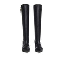 Givenchy Black Calfskin High Heel Boots