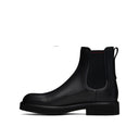 Salvatore Ferragamo Black Calfskin Chelsea Boots