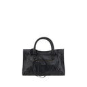Balenciaga Black Calf Leather Bos Taurus Shoulder Bag