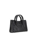 Balenciaga Black Calf Leather Bos Taurus Shoulder Bag