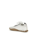 Miu Miu White Polyamide Athletic Sneakers
