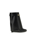 Givenchy Black Calf Leather Bos Taurus Ankle Boots