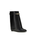 Givenchy Black Calf Leather Bos Taurus Ankle Boots