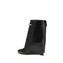 Givenchy Black Calf Leather Bos Taurus Ankle Boots