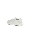 Givenchy White Calf Leather Bos Taurus Low Top Sneakers